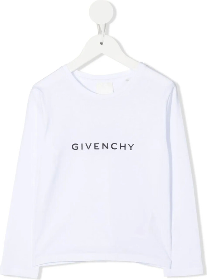 Givenchy Kids 4G motif long-sleeved T-shirt