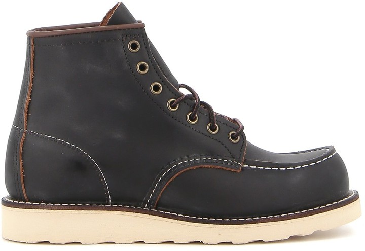 Red Wing Shoes Classic Moc Toe Army Boots - ShopStyle