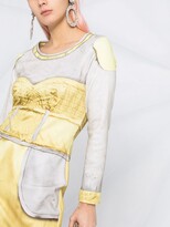 Thumbnail for your product : Moschino Panelled Bustier-Style Dress