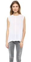 Thumbnail for your product : Wilt Georgette Trapeze Shell Top