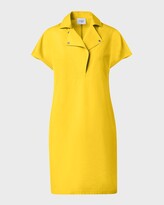 Thumbnail for your product : Akris Punto Short-Sleeve Gabardine Polo Shirtdress