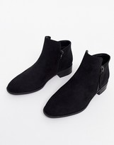 Thumbnail for your product : Simply Be wide fit ankle boot in black