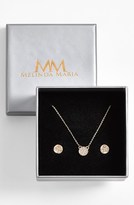 Thumbnail for your product : Melinda Maria 'Lizzie' Boxed Earrings & Necklace Set
