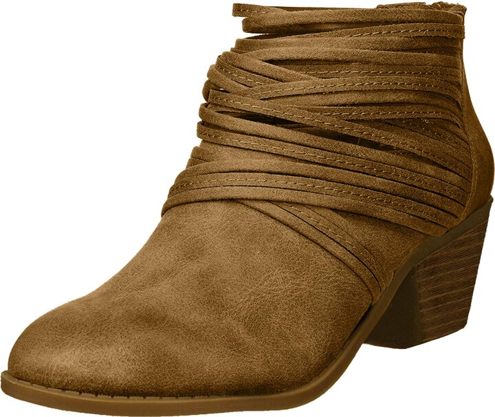 Fergalicious Womens Bunker Ankle Boot