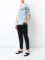 Thumbnail for your product : Raquel Allegra gradient-effect blouse