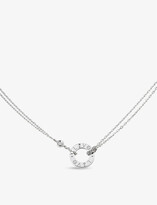 Thumbnail for your product : Cartier Love 18ct white-gold and diamond necklace