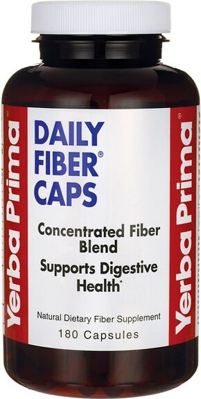 Yerba Prima Daily Fiber Caps 180 Caps - ShopStyle Skin Care