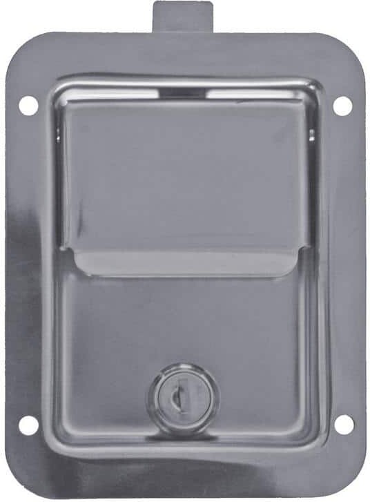 Buyers Products Stainless Steel Single Point Locking Paddle Latch - Thru-Hole Mount