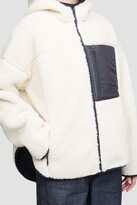 Thumbnail for your product : 3.1 Phillip Lim Sherpa Bonded Hooded Jacket in ivory