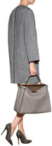 Thumbnail for your product : Fendi Wool Checked Cocoon Coat