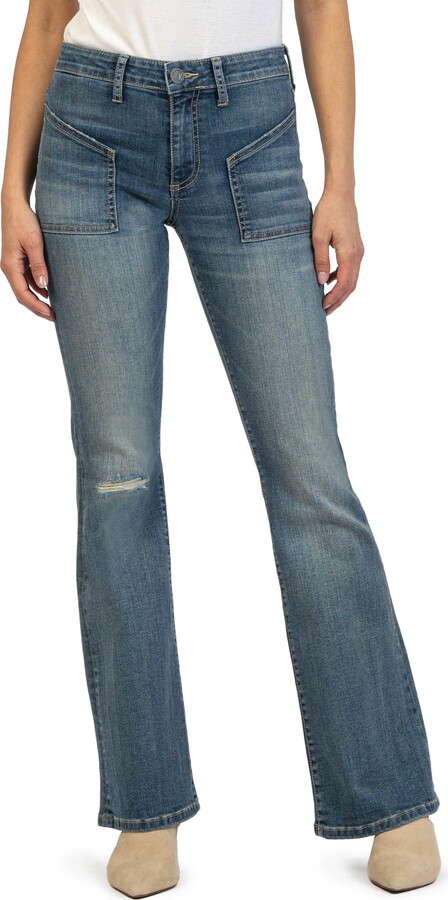 KUT from the Kloth Ana Flare Jeans ShopStyle