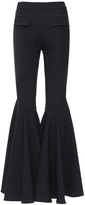 Thumbnail for your product : Ellery Maxi Flared Wool Blend Pants