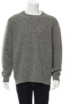 Thumbnail for your product : Valentino Cable Knit Crew Neck Sweater