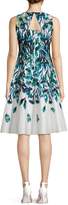 Thumbnail for your product : Gabby Skye Cotton Fit--Flare Floral Print Dress