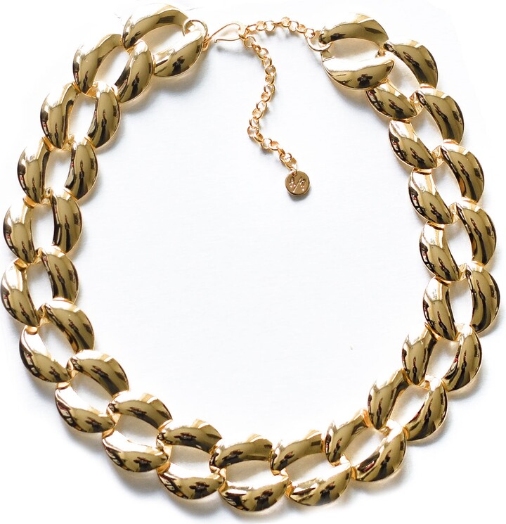 Adriana Pappas Designs Mega Curb Necklace