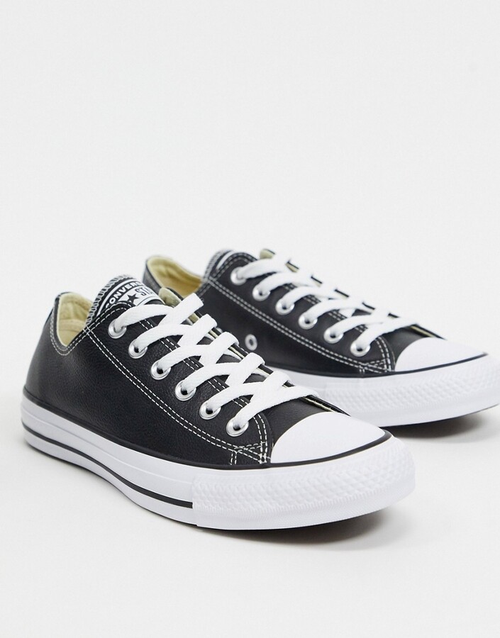 Converse Chuck Taylor All Star Leather Ox | Shop the world's largest  collection of fashion | ShopStyle