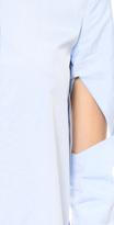 Thumbnail for your product : Dion Lee Line II Twist Sleeve Shirt