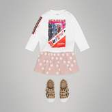 Thumbnail for your product : Burberry Childrens Archive Advert Print Cotton Top