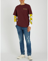 Thumbnail for your product : Diesel Krooley T jogging-style denim jeans