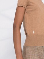 Thumbnail for your product : Polo Ralph Lauren embroidered-logo knit T-shirt