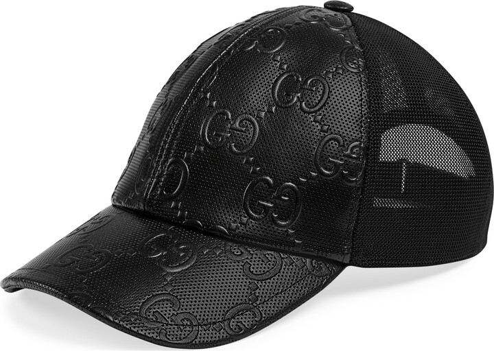 gucci original gg canvas baseball hat with web