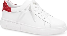 Kate Spade Women's Lift Crystal Lace Up Low Top Sneakers