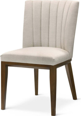 Elmwood Fabric Dining Chair (Set Of 2) for Modern and Stylish Living, Durable and Comfortable Seating Solution