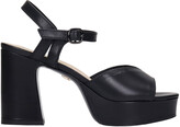 Thumbnail for your product : Lola Cruz Sandals In Black Leather