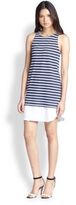Thumbnail for your product : A.L.C. Mesa Cotton & Linen Striped Tank Dress