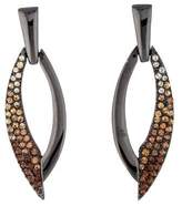 Thumbnail for your product : Judith Leiber Spear Pavé Teardrop Earrings
