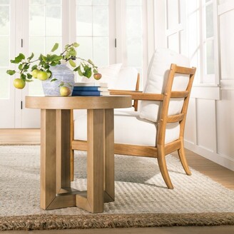Threshold designed w/Studio McGee Rose Park Round Wood End Table ...