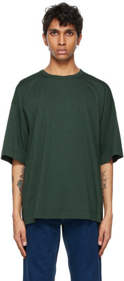 Dries Van Noten Green Jersey T-Shirt