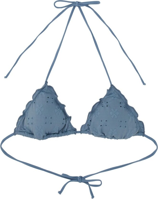 MC2 Saint Barth Sagittarius Classic Sangallo Lace Triangle Top