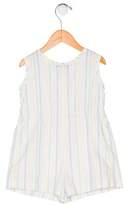 Thumbnail for your product : Florence Eiseman Girls' Striped Short Sleeve Jumpsuit