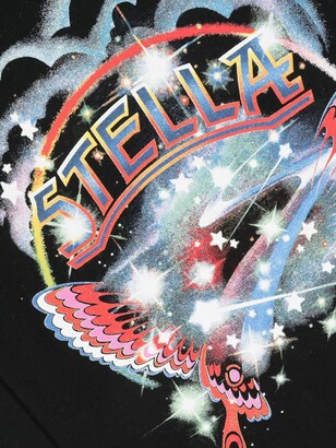 Stella McCartney Kids long-sleeves graphic-print T-shirt