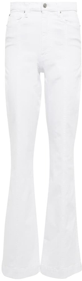 7 For All Mankind Modern Dojo Cloud flared jeans - ShopStyle