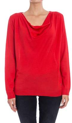 Trussardi Women's Red Wool Sweater.
