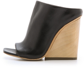 Thumbnail for your product : Vic Matié Open Toe Wedge Mules