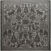 Thumbnail for your product : Alexander McQueen Fairy tale Jacquard Scarf