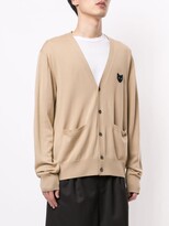 Thumbnail for your product : ZZERO BY SONGZIO Panther wool cardigan