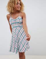 Thumbnail for your product : Glamorous Petite Cami Dress In Check