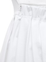 Thumbnail for your product : Prada Cotton Dress W/ Back Cut Out & Bow