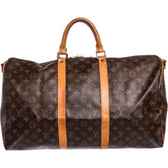 Louis Vuitton Keepall Cloth Travel Bag