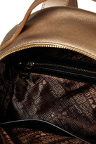 Thumbnail for your product : Love Moschino Quilted metallic faux leather backpack