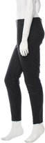 Thumbnail for your product : Victoria Beckham Mid-Rise Leather Leggings w/ Tags