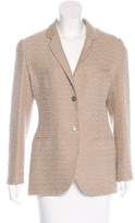 Thumbnail for your product : Chanel Wool-Blend Notch-Lapel Blazer