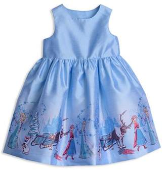 Pippa & Julie x Disney Girls' Frozen Snowflake Bolero Jacket & Fit-and-Flare Dress Set - Little Kid, Big Kid