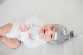 Thumbnail for your product : Copper Pearl Adjustable Top-Knot Hat Stretchy Fabric Scout Newborn To 4 Months