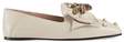 gucci leather ballet flat with bow