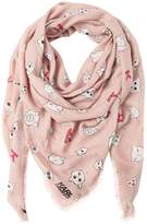 Thumbnail for your product : Karl Lagerfeld Paris Choupette Printed Modal & Silk Scarf